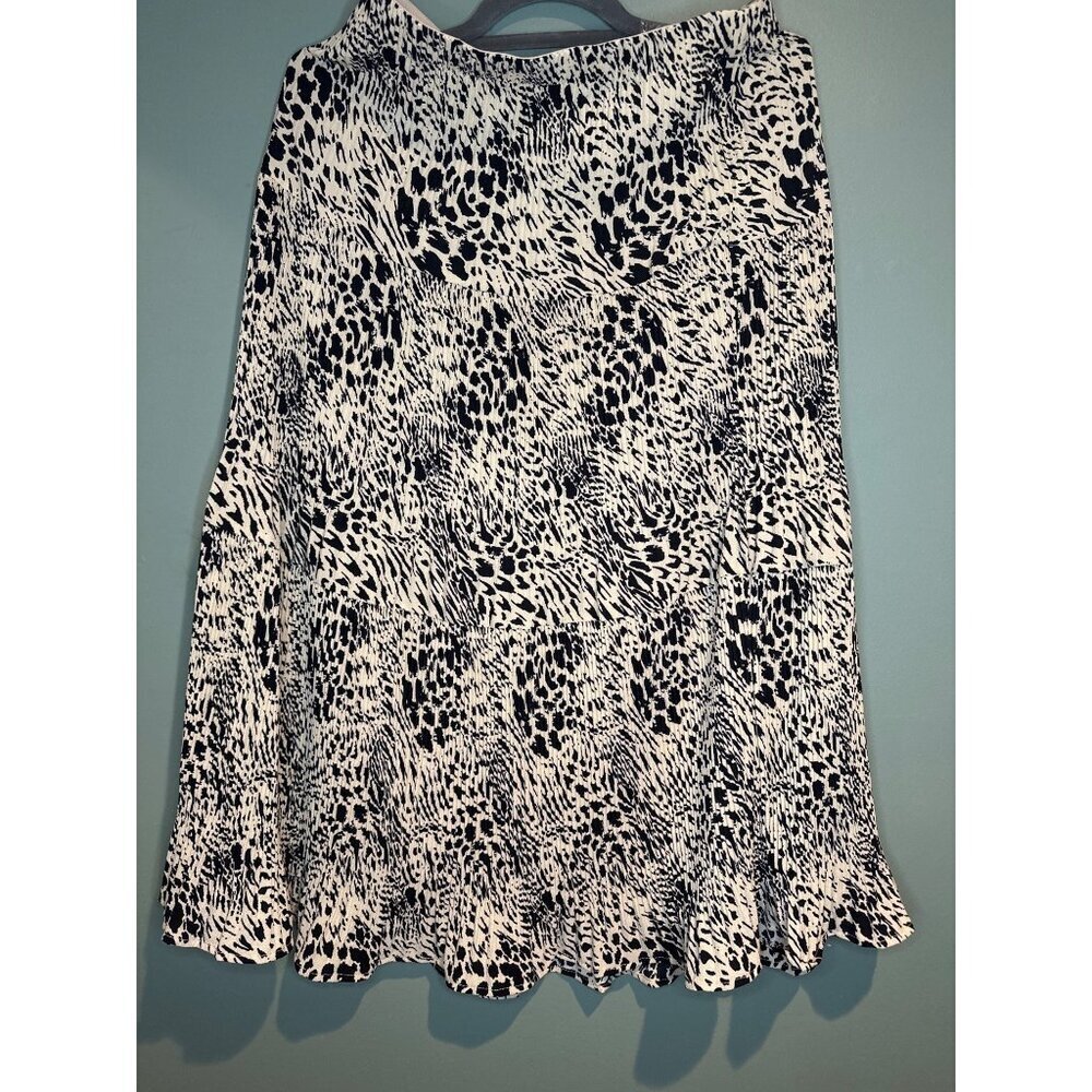 Women’s XL Pleated Ruffle Midi Skirt Boho Chic cottagecore whimsigoth romantic